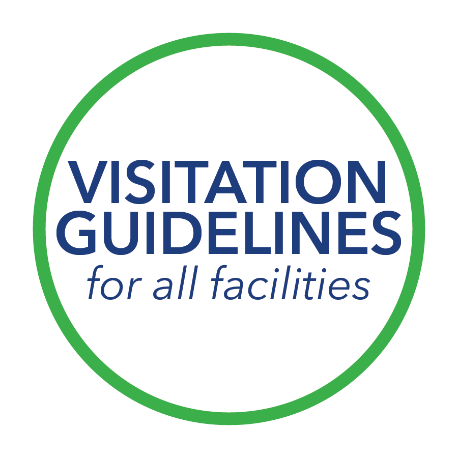 Visitation Guidelines for all facilities logo